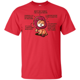 T-Shirts Red / S Lyin Lion T-Shirt