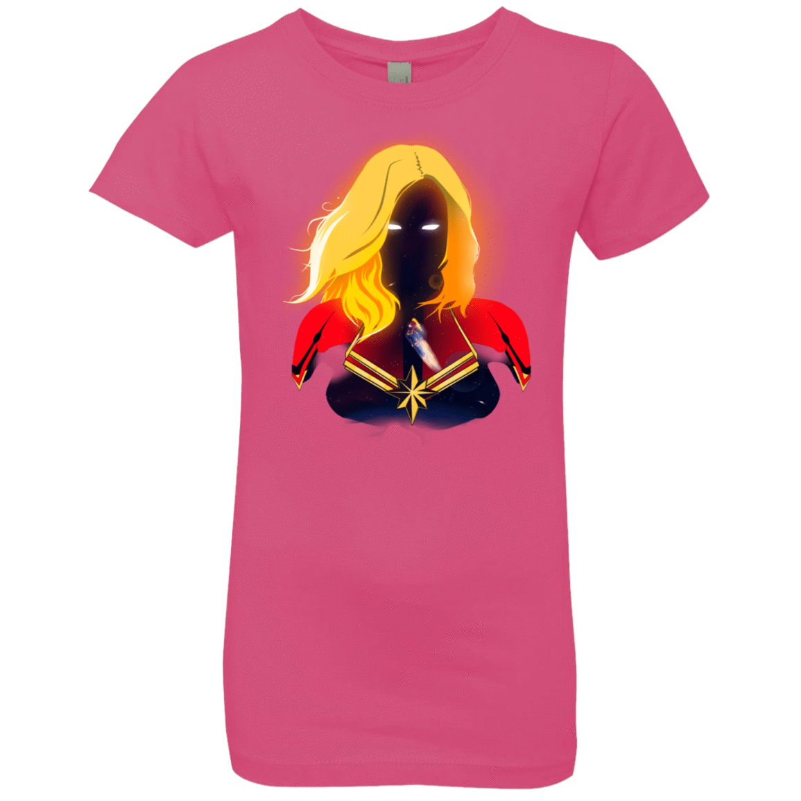 T-Shirts Hot Pink / YXS M A R V E L Girls Premium T-Shirt