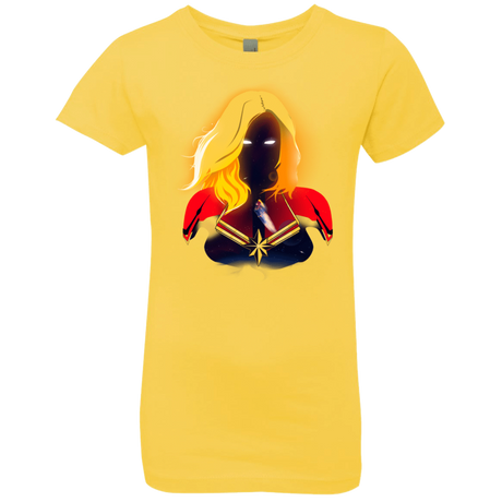 T-Shirts Vibrant Yellow / YXS M A R V E L Girls Premium T-Shirt