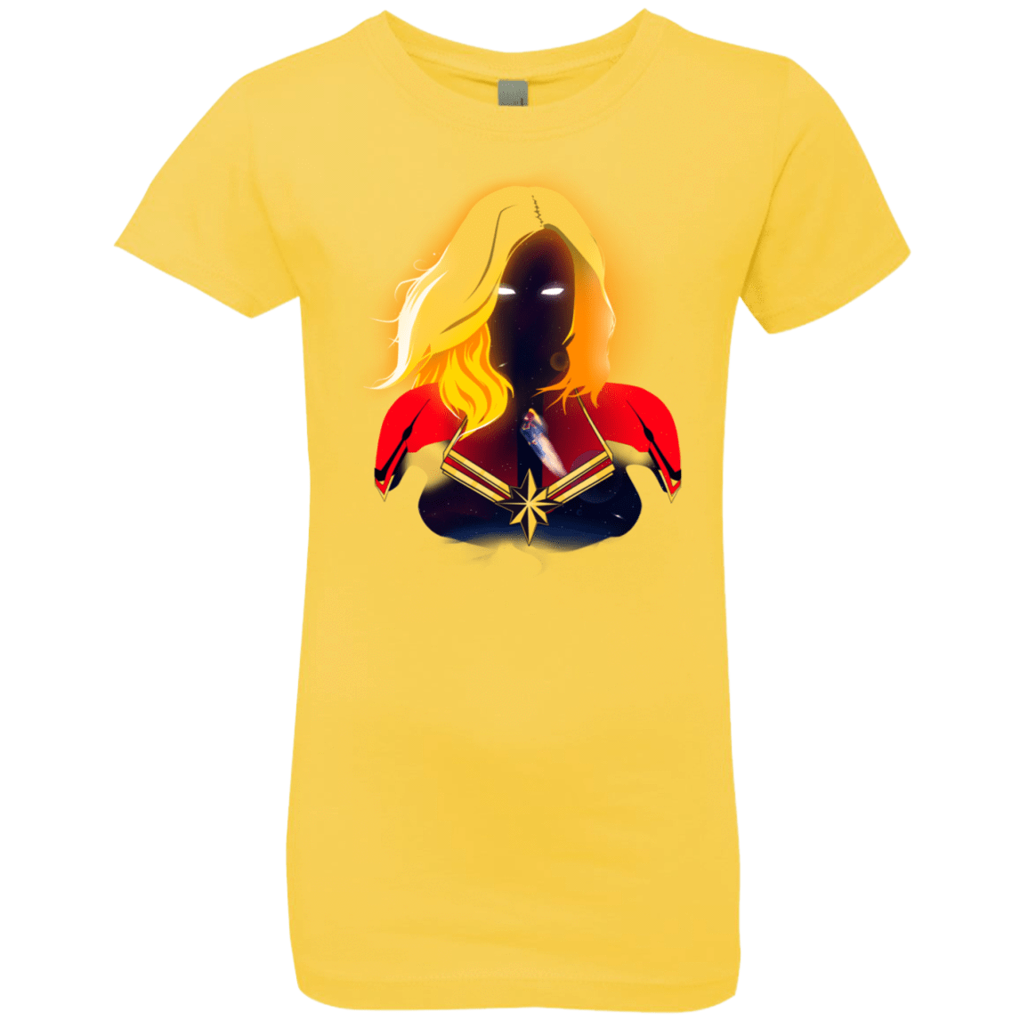 T-Shirts Vibrant Yellow / YXS M A R V E L Girls Premium T-Shirt