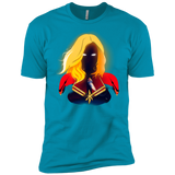 T-Shirts Turquoise / X-Small M A R V E L Men's Premium T-Shirt