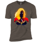 T-Shirts Warm Grey / X-Small M A R V E L Men's Premium T-Shirt