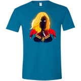 T-Shirts Antique Sapphire / S M A R V E L Men's Semi-Fitted Softstyle