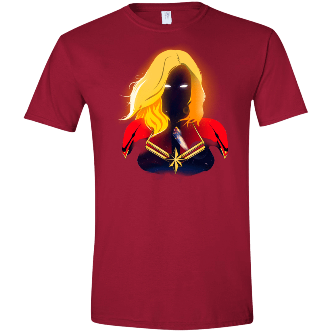 T-Shirts Cardinal Red / S M A R V E L Men's Semi-Fitted Softstyle