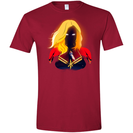 T-Shirts Cardinal Red / S M A R V E L Men's Semi-Fitted Softstyle