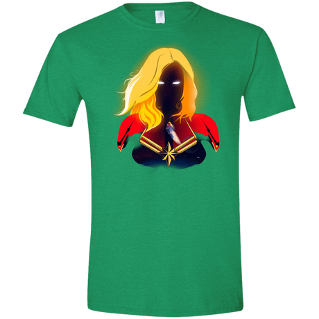 T-Shirts Heather Irish Green / S M A R V E L Men's Semi-Fitted Softstyle