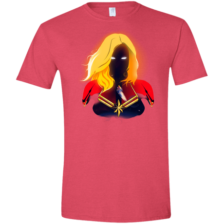 T-Shirts Heather Red / S M A R V E L Men's Semi-Fitted Softstyle