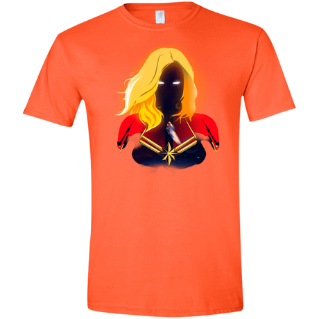 T-Shirts Orange / S M A R V E L Men's Semi-Fitted Softstyle