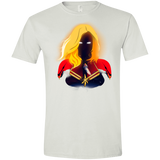 T-Shirts White / X-Small M A R V E L Men's Semi-Fitted Softstyle