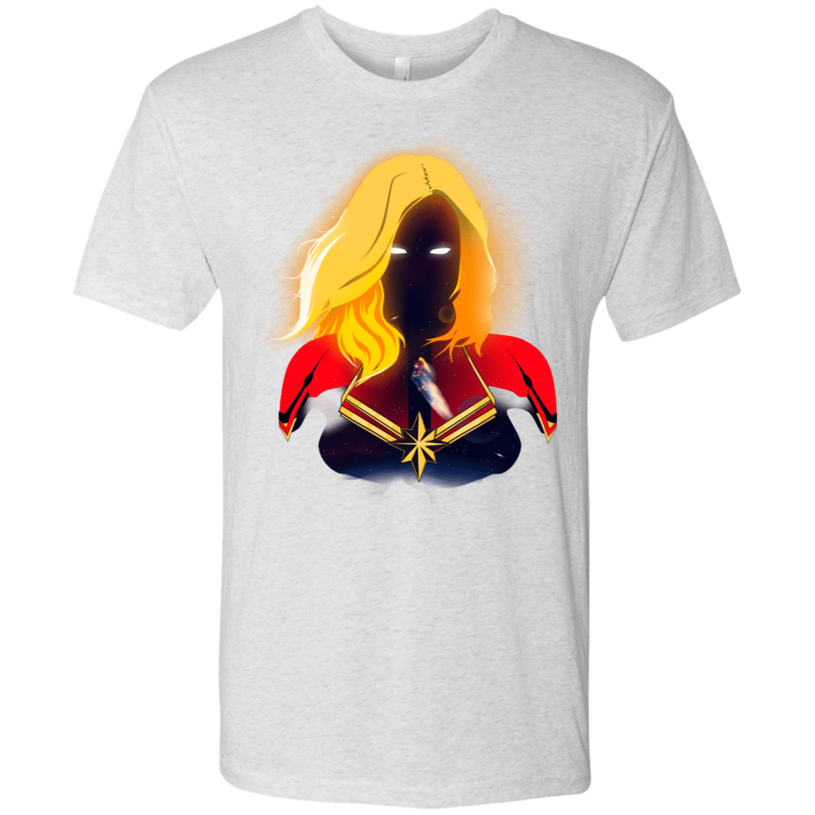 T-Shirts Heather White / S M A R V E L Men's Triblend T-Shirt