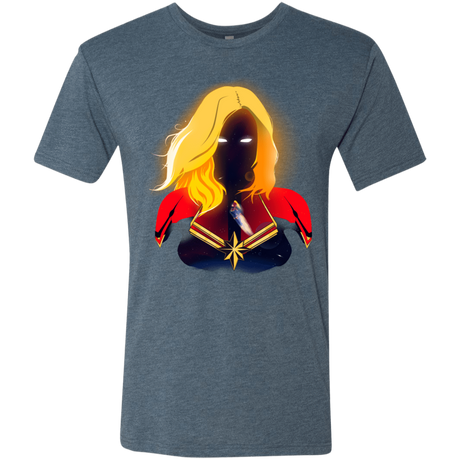 T-Shirts Indigo / S M A R V E L Men's Triblend T-Shirt