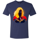 T-Shirts Vintage Navy / S M A R V E L Men's Triblend T-Shirt