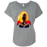 T-Shirts Premium Heather / X-Small M A R V E L Triblend Dolman Sleeve