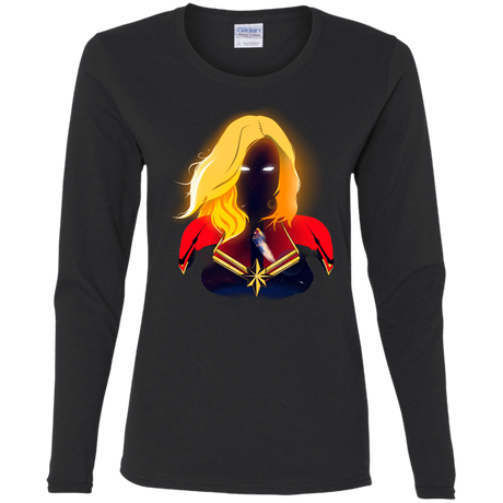 T-Shirts Black / S M A R V E L Women's Long Sleeve T-Shirt