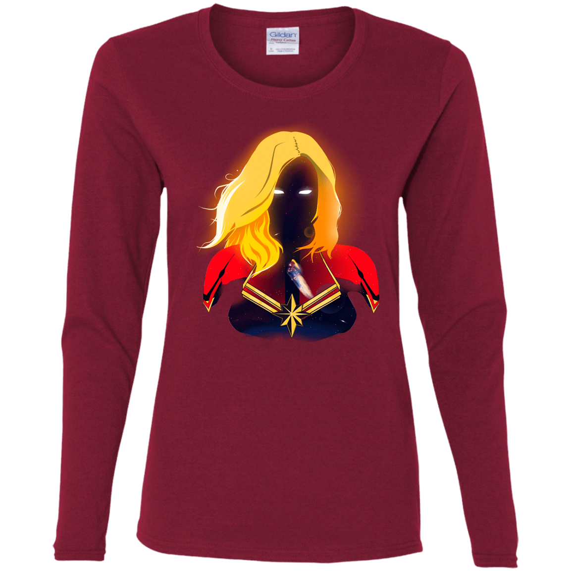 T-Shirts Cardinal / S M A R V E L Women's Long Sleeve T-Shirt