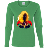 T-Shirts Irish Green / S M A R V E L Women's Long Sleeve T-Shirt