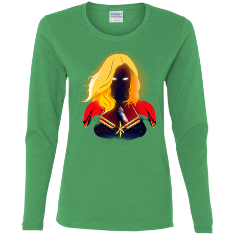 T-Shirts Irish Green / S M A R V E L Women's Long Sleeve T-Shirt