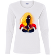 T-Shirts White / S M A R V E L Women's Long Sleeve T-Shirt