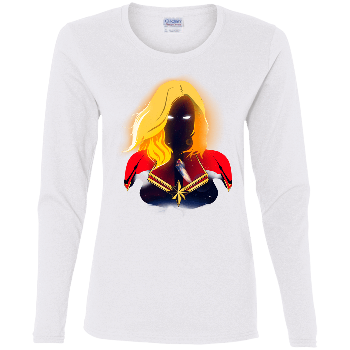 T-Shirts White / S M A R V E L Women's Long Sleeve T-Shirt