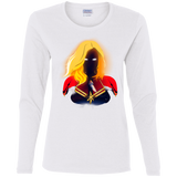 T-Shirts White / S M A R V E L Women's Long Sleeve T-Shirt