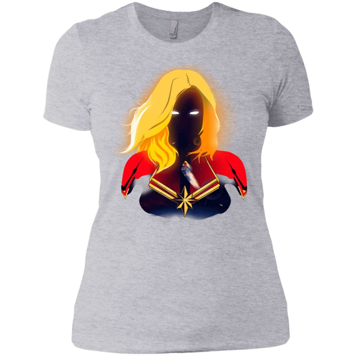 T-Shirts Heather Grey / X-Small M A R V E L Women's Premium T-Shirt