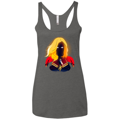 T-Shirts Premium Heather / X-Small M A R V E L Women's Triblend Racerback Tank