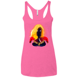 T-Shirts Vintage Pink / X-Small M A R V E L Women's Triblend Racerback Tank