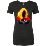 T-Shirts Vintage Black / S M A R V E L Women's Triblend T-Shirt