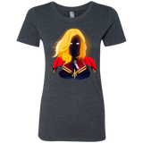 T-Shirts Vintage Navy / S M A R V E L Women's Triblend T-Shirt