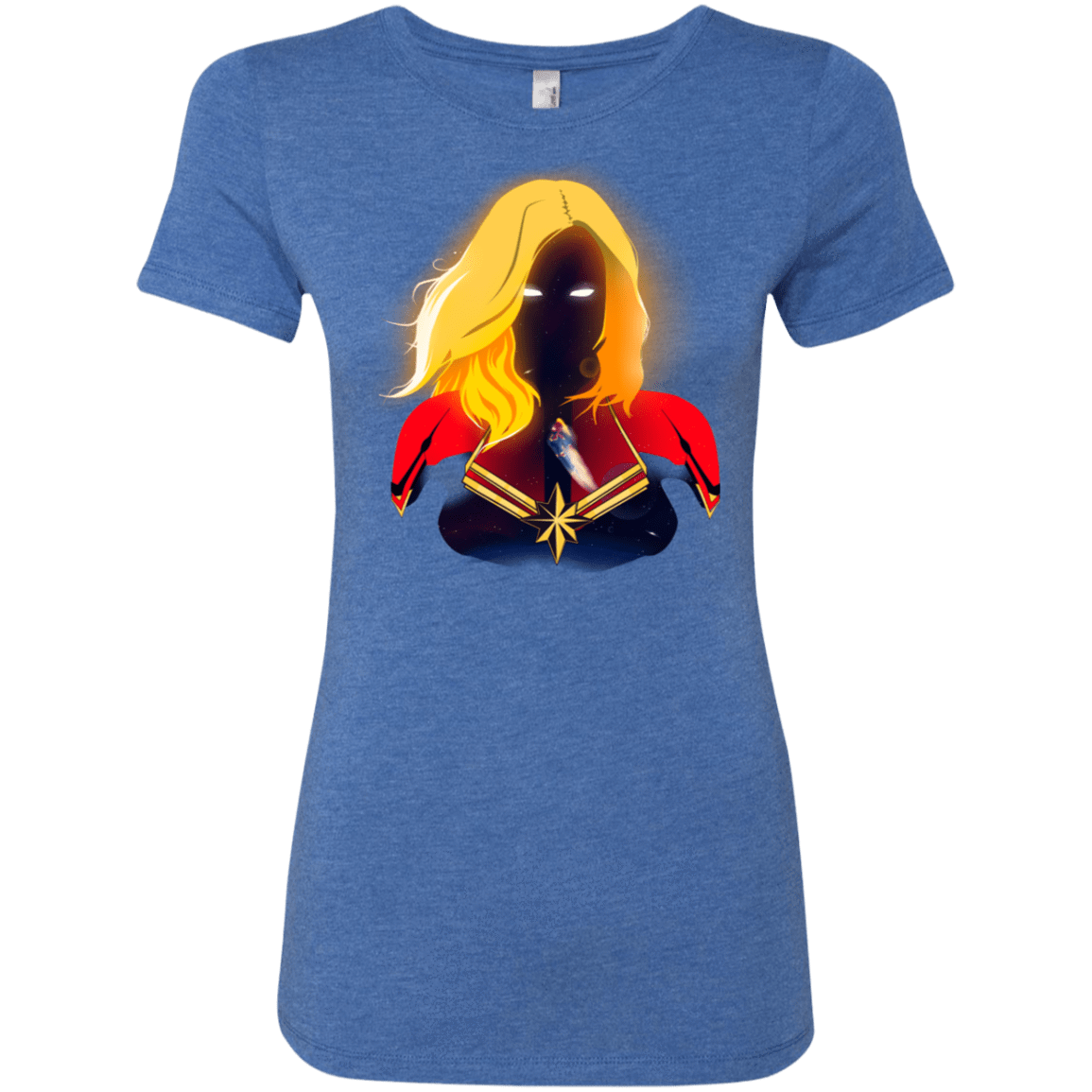 T-Shirts Vintage Royal / S M A R V E L Women's Triblend T-Shirt