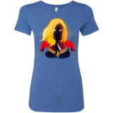 T-Shirts Vintage Royal / S M A R V E L Women's Triblend T-Shirt