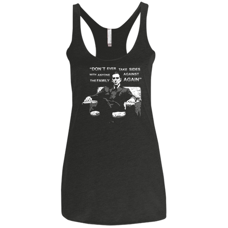 T-Shirts Vintage Black / X-Small M Corleone Women's Triblend Racerback Tank