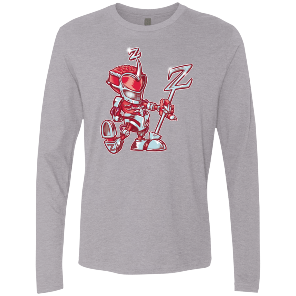 T-Shirts Heather Grey / Small M.O.U.S.Zedd Men's Premium Long Sleeve