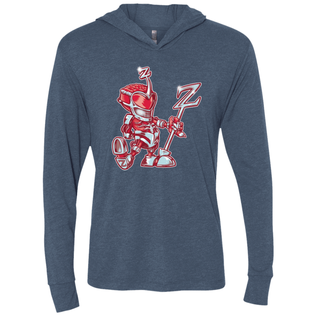 T-Shirts Indigo / X-Small M.O.U.S.Zedd Triblend Long Sleeve Hoodie Tee