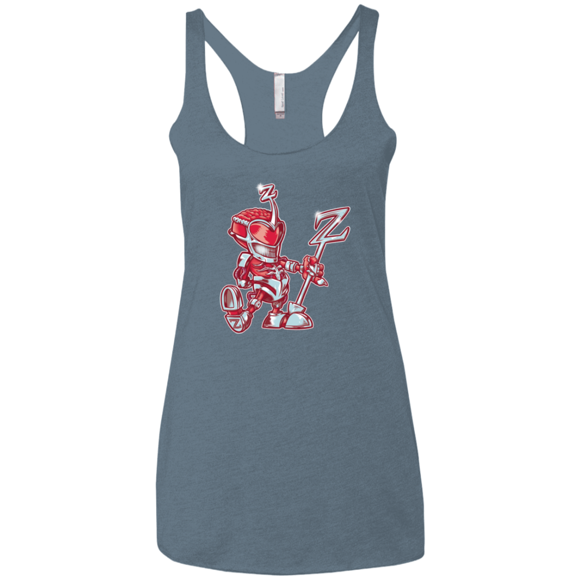 T-Shirts Indigo / X-Small M.O.U.S.Zedd Women's Triblend Racerback Tank