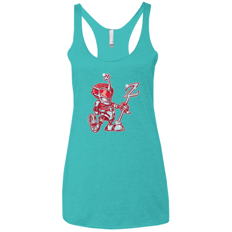 T-Shirts Tahiti Blue / X-Small M.O.U.S.Zedd Women's Triblend Racerback Tank