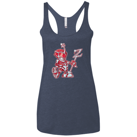 T-Shirts Vintage Navy / X-Small M.O.U.S.Zedd Women's Triblend Racerback Tank