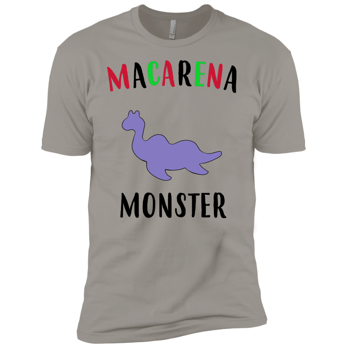 T-Shirts Light Grey / YXS Macarena Monster Boys Premium T-Shirt