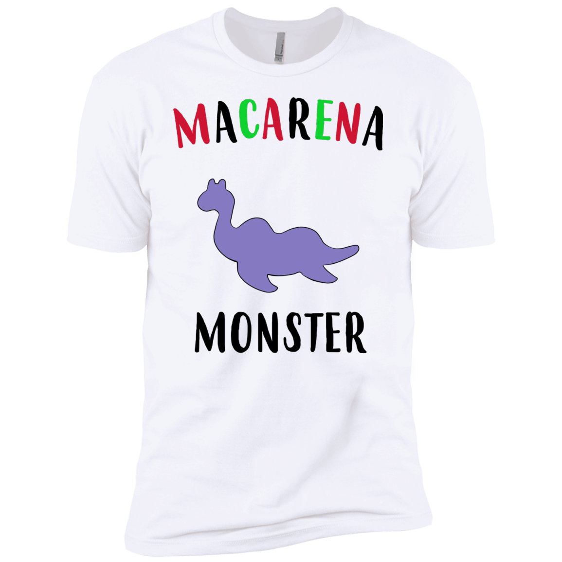T-Shirts White / YXS Macarena Monster Boys Premium T-Shirt
