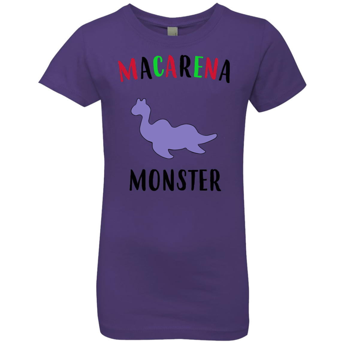 T-Shirts Purple Rush / YXS Macarena Monster Girls Premium T-Shirt