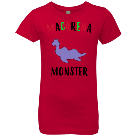 T-Shirts Red / YXS Macarena Monster Girls Premium T-Shirt