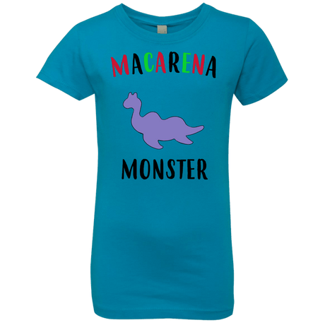 T-Shirts Turquoise / YXS Macarena Monster Girls Premium T-Shirt