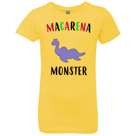 T-Shirts Vibrant Yellow / YXS Macarena Monster Girls Premium T-Shirt