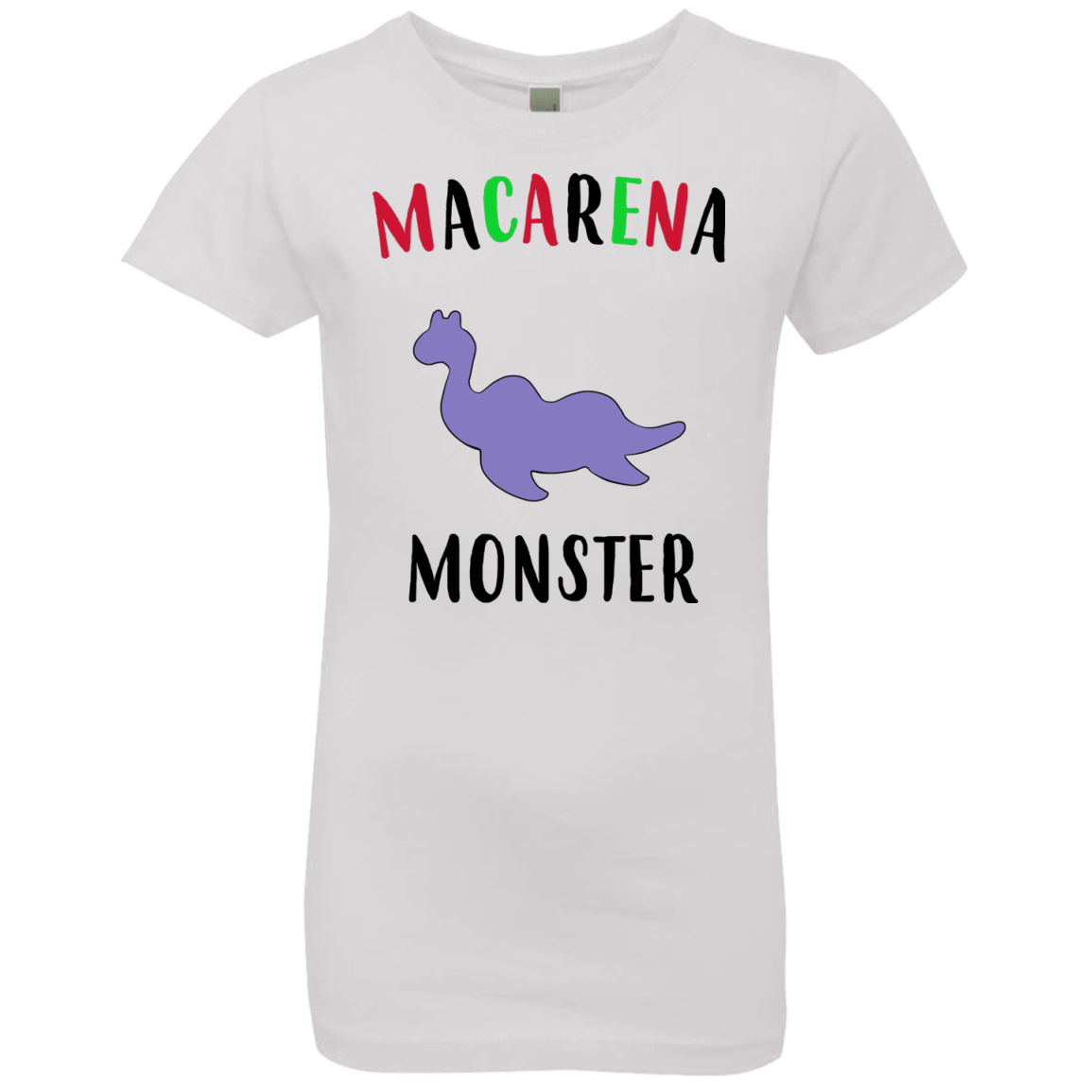 T-Shirts White / YXS Macarena Monster Girls Premium T-Shirt