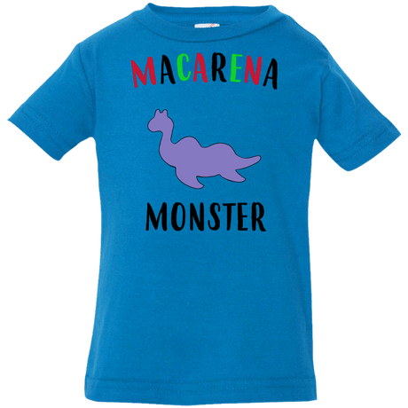 T-Shirts Cobalt / 6 Months Macarena Monster Infant Premium T-Shirt