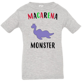 T-Shirts Heather Grey / 6 Months Macarena Monster Infant Premium T-Shirt