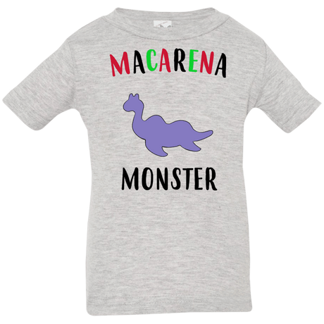 T-Shirts Heather Grey / 6 Months Macarena Monster Infant Premium T-Shirt