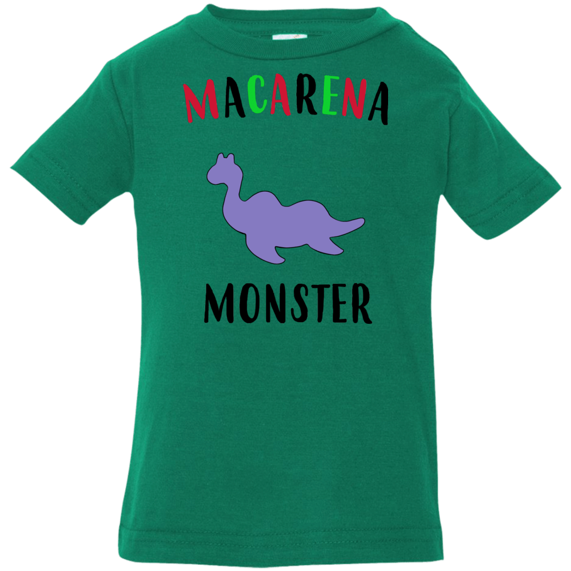 T-Shirts Kelly / 6 Months Macarena Monster Infant Premium T-Shirt
