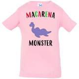 T-Shirts Pink / 6 Months Macarena Monster Infant Premium T-Shirt