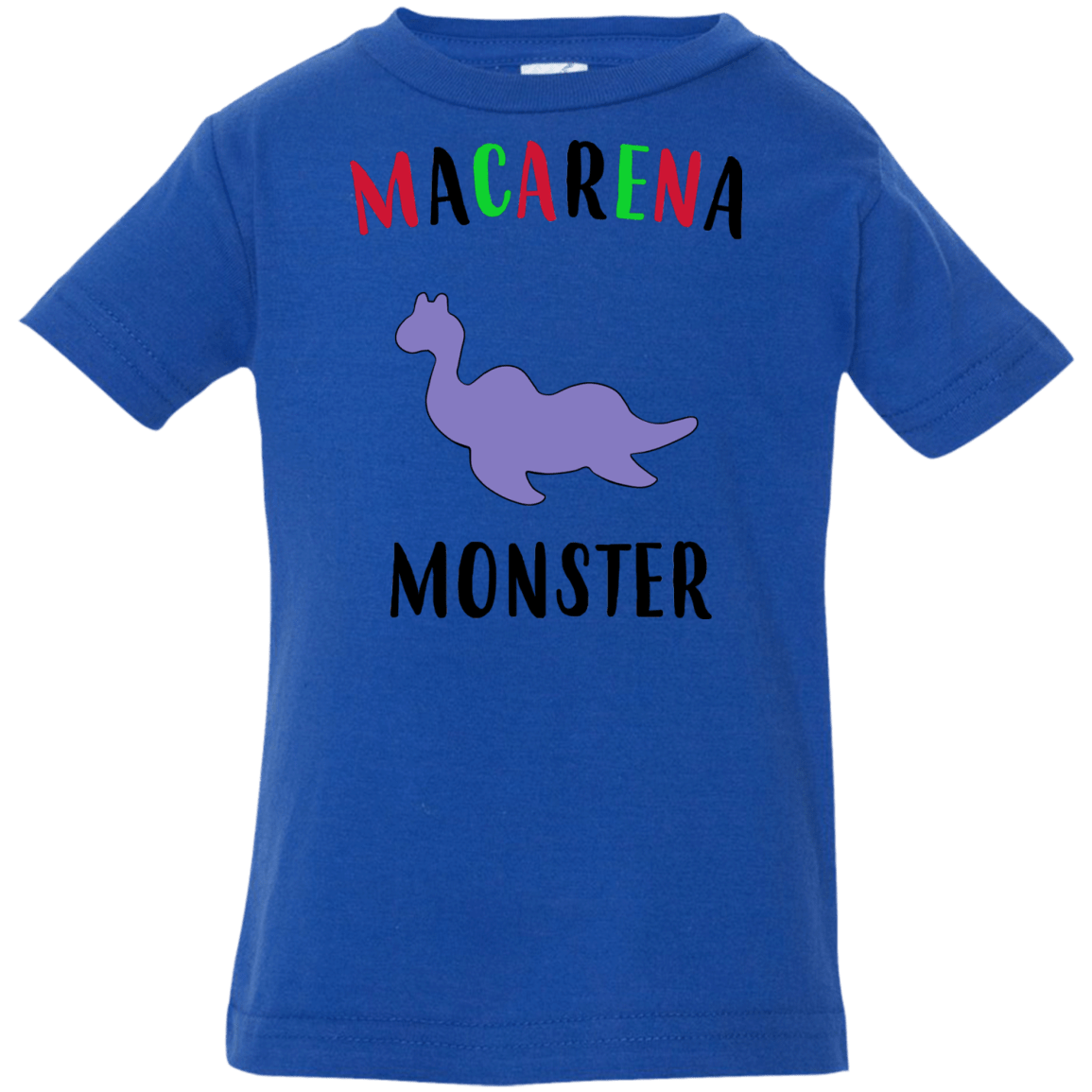 T-Shirts Royal / 6 Months Macarena Monster Infant Premium T-Shirt